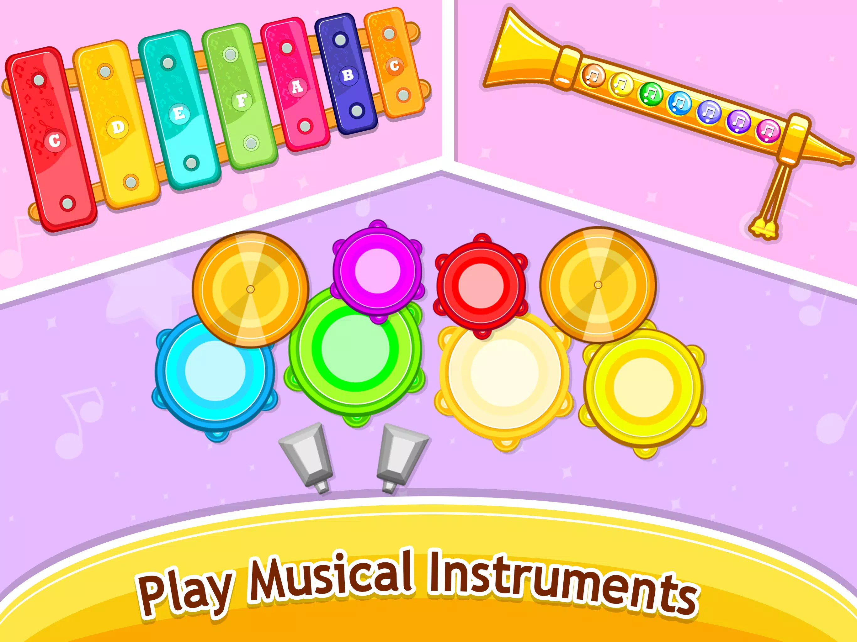 Kids Music piano - games 스크린샷 1