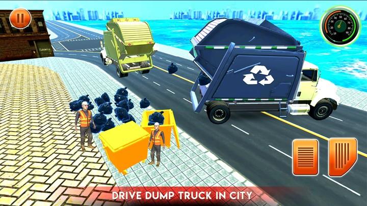 Schermata City Garbage Truck Driving Sim 2