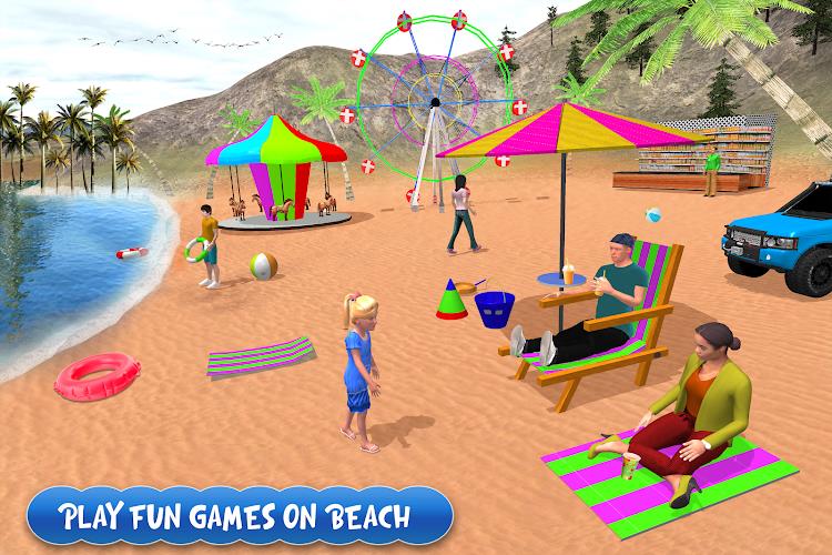 Virtual Family Summer Vacation Скриншот 0