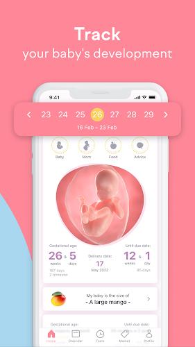 Pregnancy Tracker: amma Screenshot 1