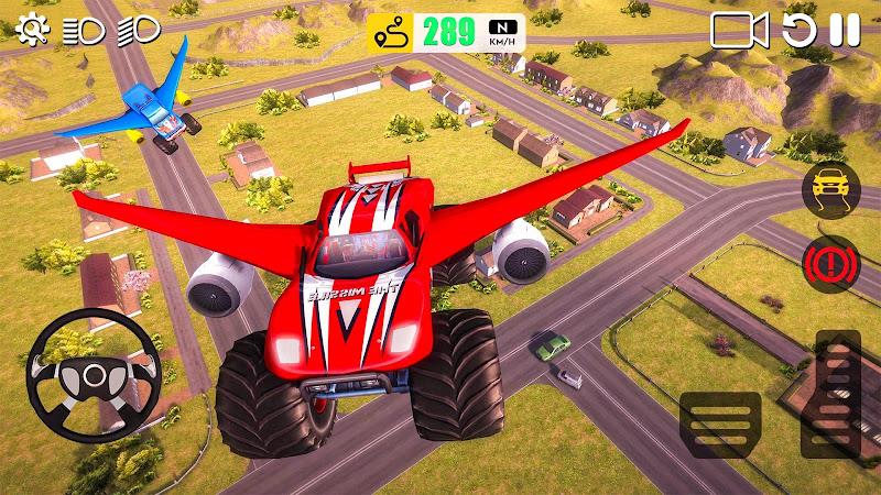 Flying Car Games 3D Simulator Screenshot 2