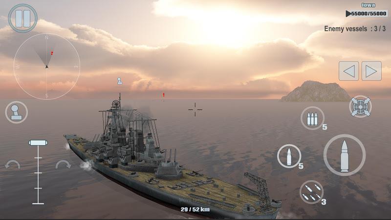 Warship War :Navy Fleet Combat Screenshot 1