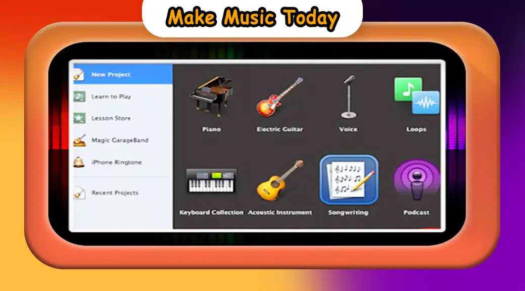 GarageBand Music studio Clue应用截图第2张