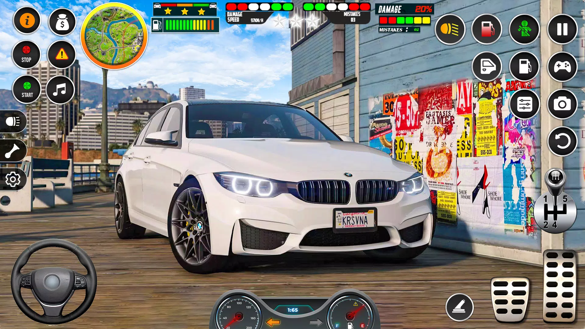Classic Car Drive Parking Game應用截圖第1張