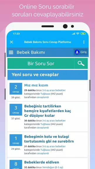 Gün Gün Bebek Bakımı, Takibi Zrzut ekranu 0