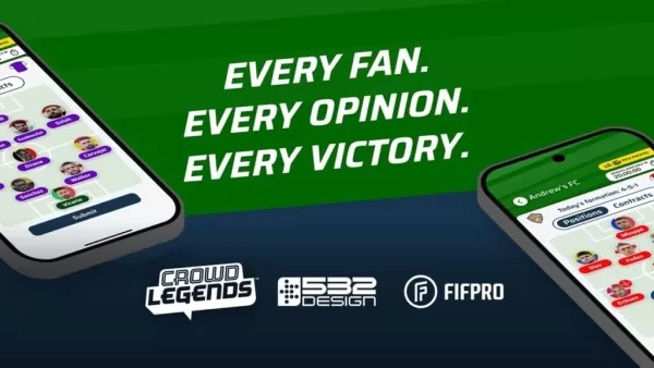 FIFPRO 라이센스가있는 판타지 축구 크라우드 레전드 : 축구 경기가 시작되었습니다.