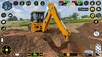 Construction Game 3D Excavator スクリーンショット 1