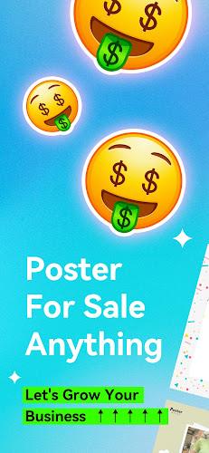 Poster Maker - AI Flyer Editor Schermafbeelding 0