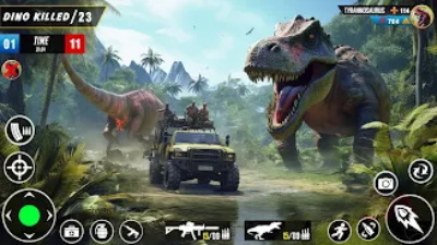 Wild Dinosaur Hunting Games 3D應用截圖第2張