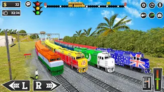 Train Driving Sim 3D Скриншот 0