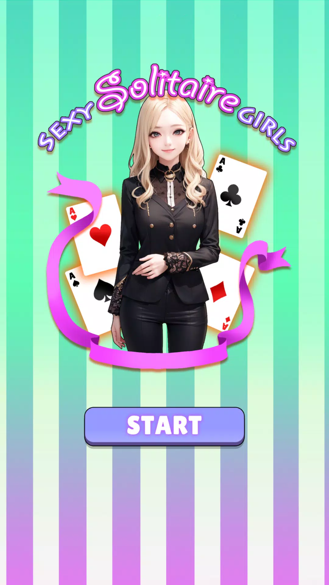 Sexy solitaire girls: ani card Captura de pantalla 0