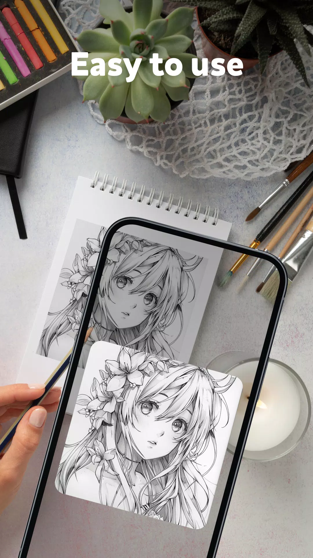 Sketch Photo: Learn to Draw Captura de tela 1