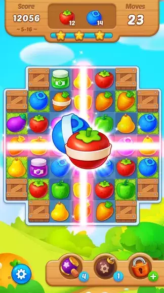 Fruit Garden Blast Tangkapan skrin 1