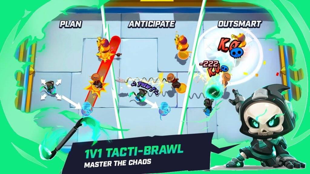 Ubisoft的1V1策略遊戲SuperBrawl在Android上啟動