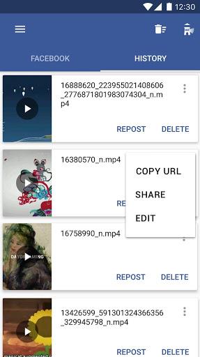 Video Downloader for Facebook Video Downloader 스크린샷 0