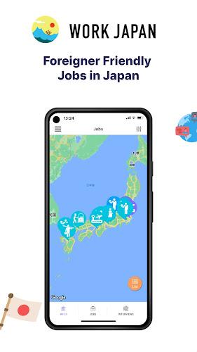 WORK JAPAN外国人向け求人アプリ スクリーンショット 0