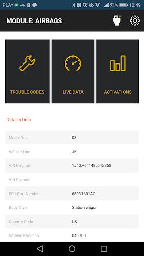 OBD JScan Screenshot 2