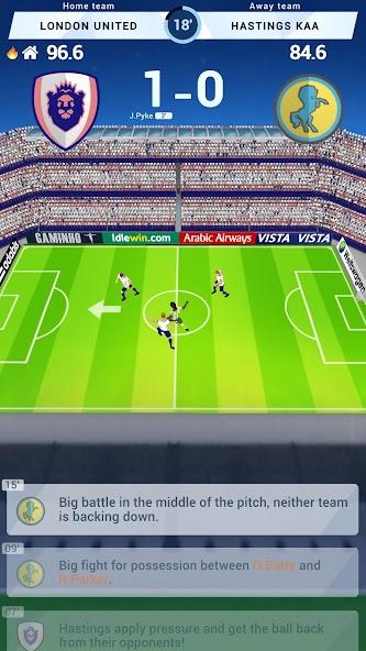 Idle Eleven - Soccer tycoon Mod Screenshot 1