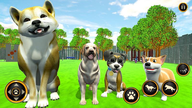 Dog Life Simulator Dog Games Скриншот 0