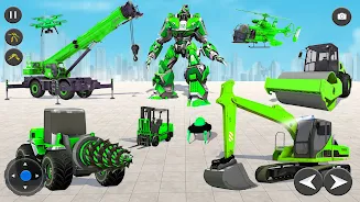 Robot Truck Car Transform Game Captura de tela 3