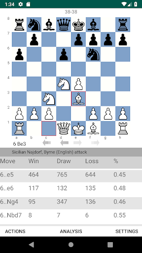 OpeningTree - Chess Openings Tangkapan skrin 1