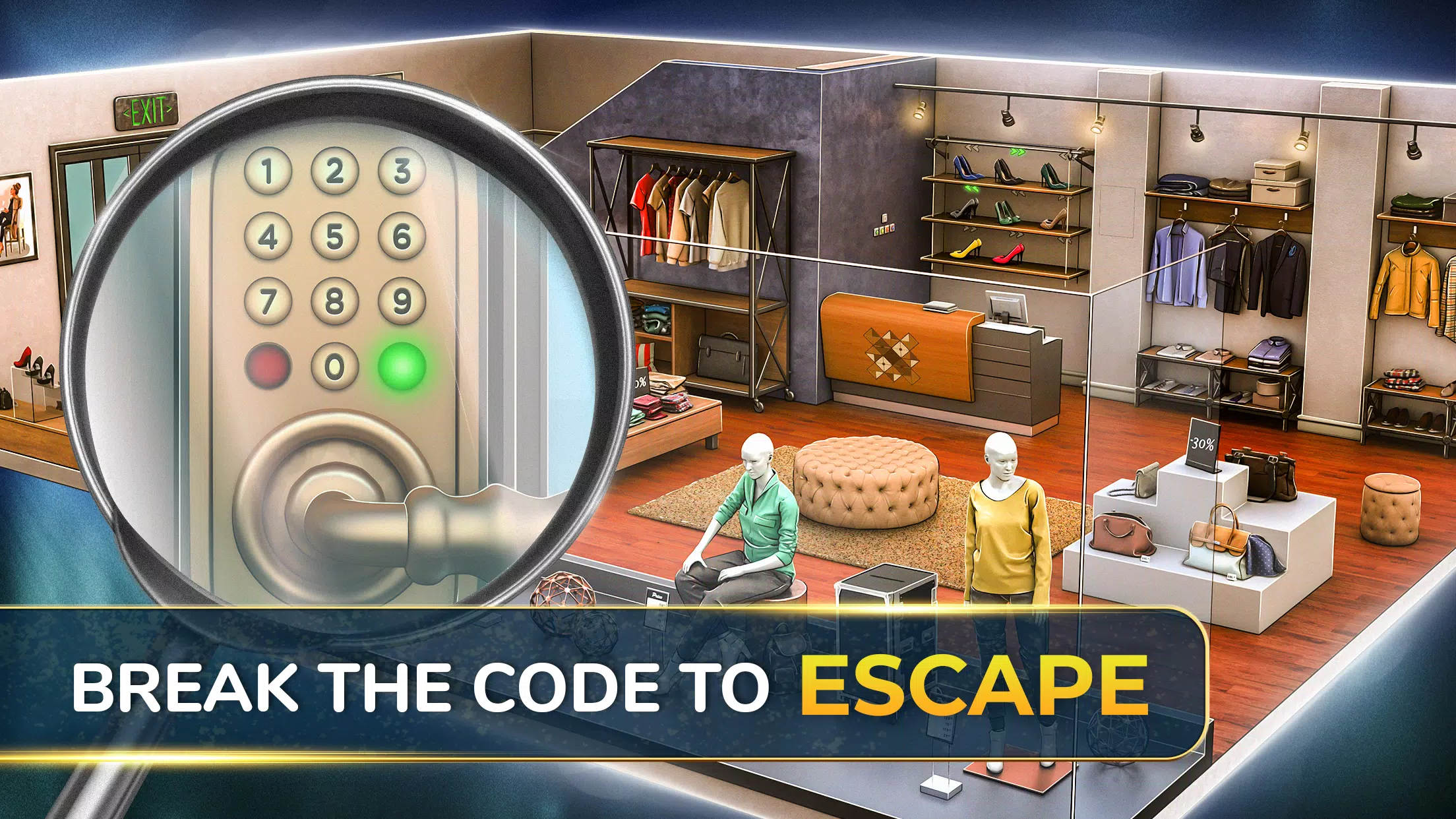 Rooms & Exits Escape Room Game Captura de tela 2