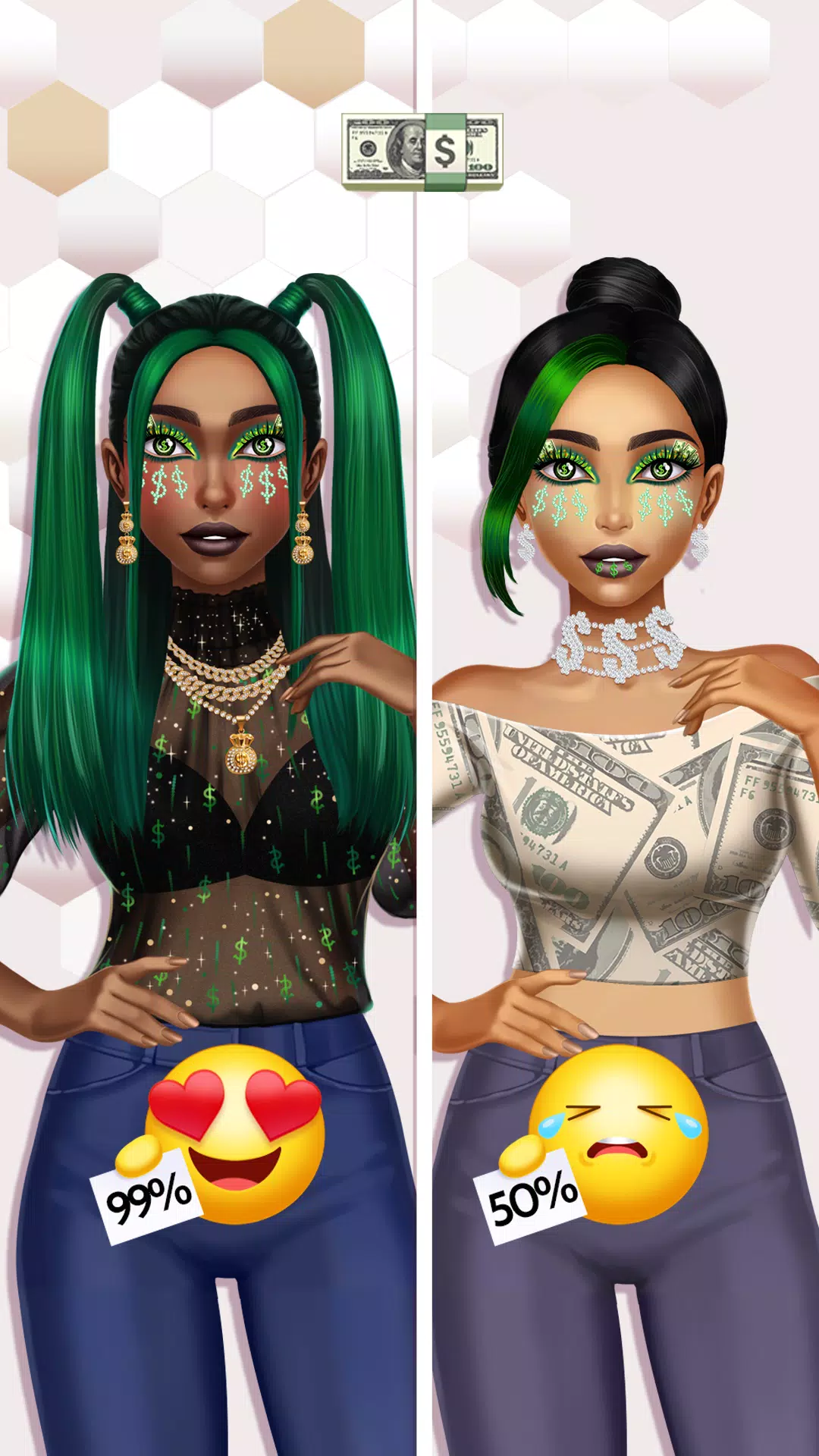 Emoji Makeup Game Ảnh chụp màn hình 2