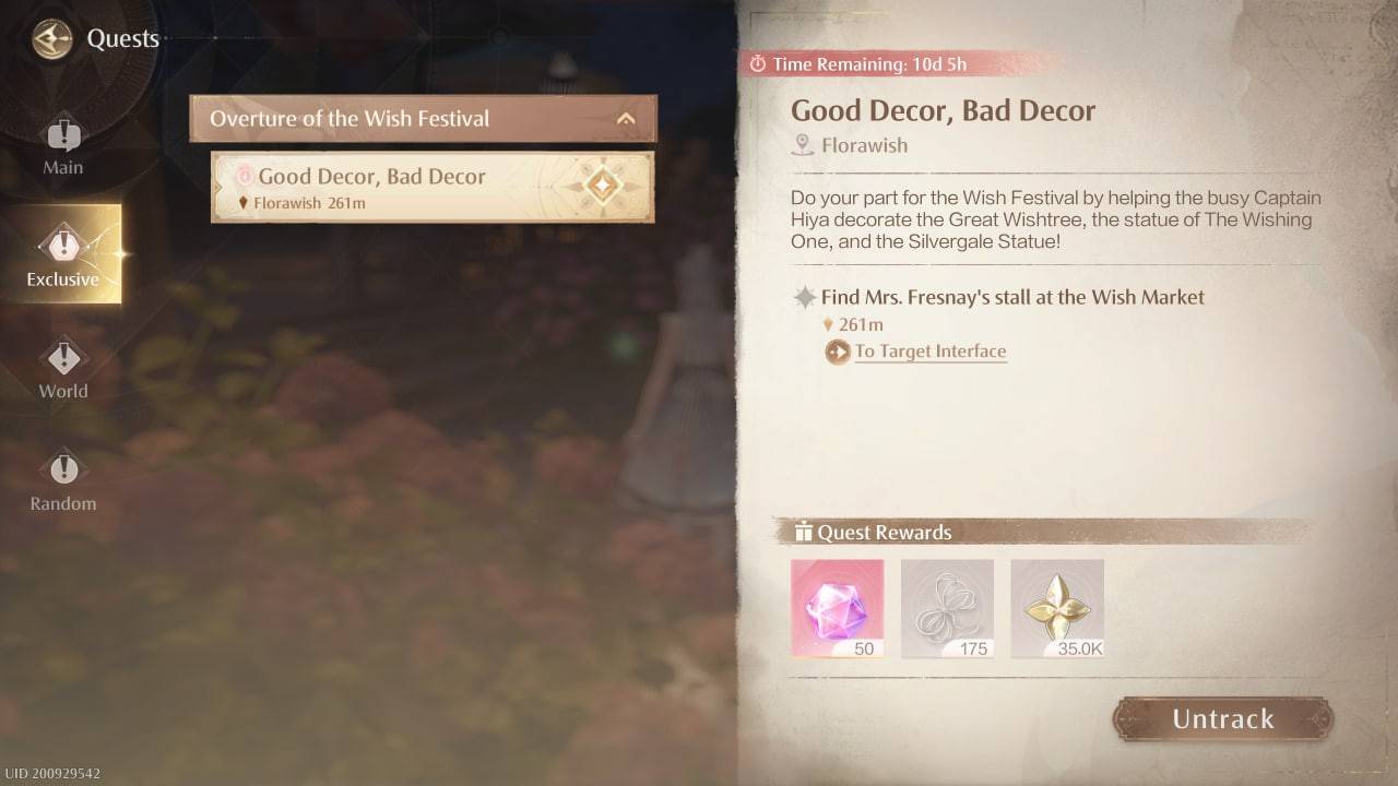 Infinity Nikki story missions
