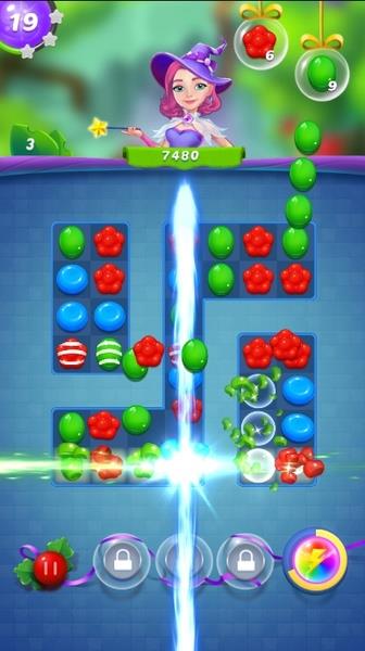 Candy Witch Match 3 Puzzle Screenshot 3