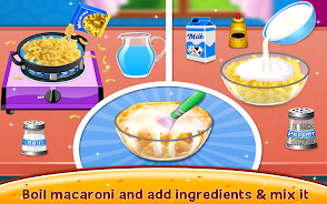 Mac and Cheese Maker Game Screenshot 1