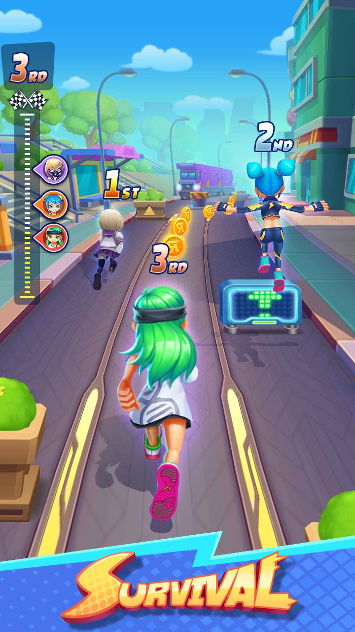 Street Rush - Running Game Screenshot 1