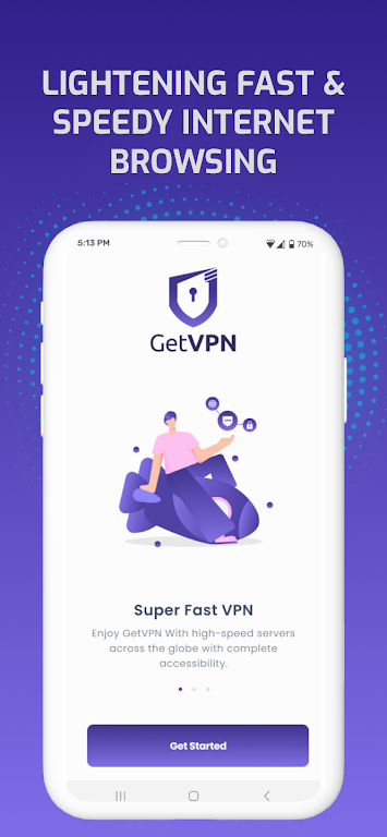 Fast VPN - GETVPN Ảnh chụp màn hình 1