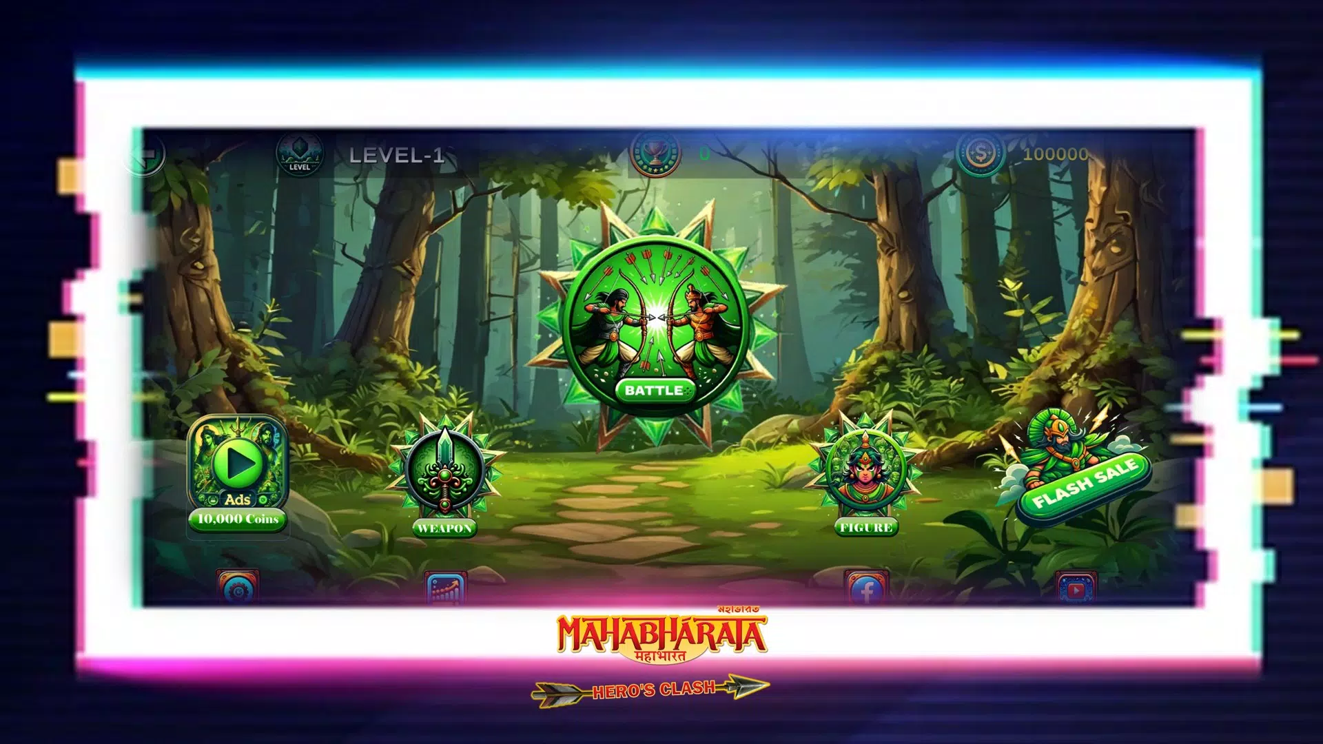 Mahabharata Game: Hero's Clash Captura de pantalla 0
