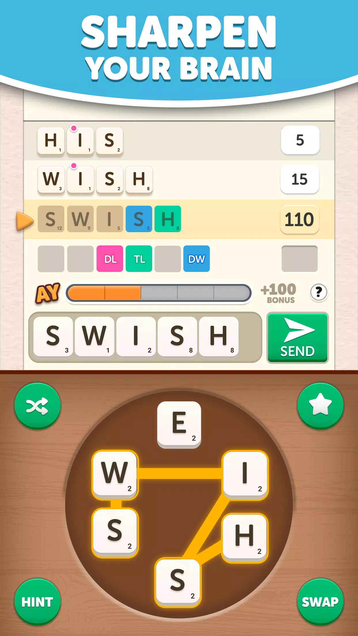 Anagram Yatzy Captura de pantalla 0