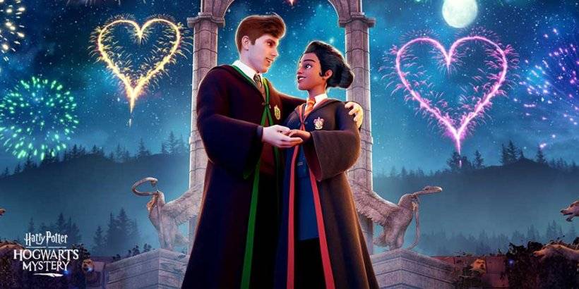 Harry Potter: Mystery de Poudlard, un peu comme dans la vraie vie, vous permet de travailler pour gagner des niveaux de relation dans la mise à jour de la Saint-Valentin amusante