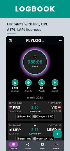 FLYLOG.io - Para pilotos Captura de pantalla 0