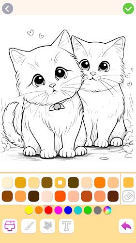 Animal coloring pages games Screenshot 1