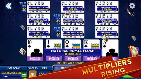 Deuces Wild: Video Poker Ultra Zrzut ekranu 1