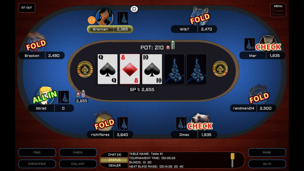 E-Tournament Poker應用截圖第3張