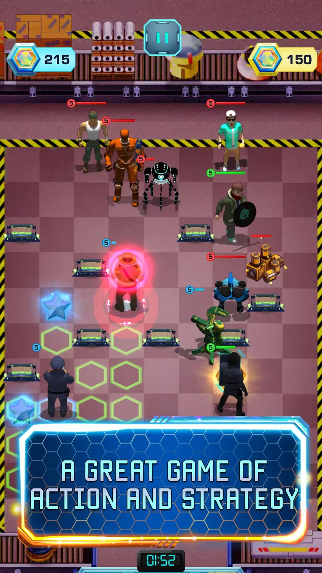 Robot City Clash Ảnh chụp màn hình 3