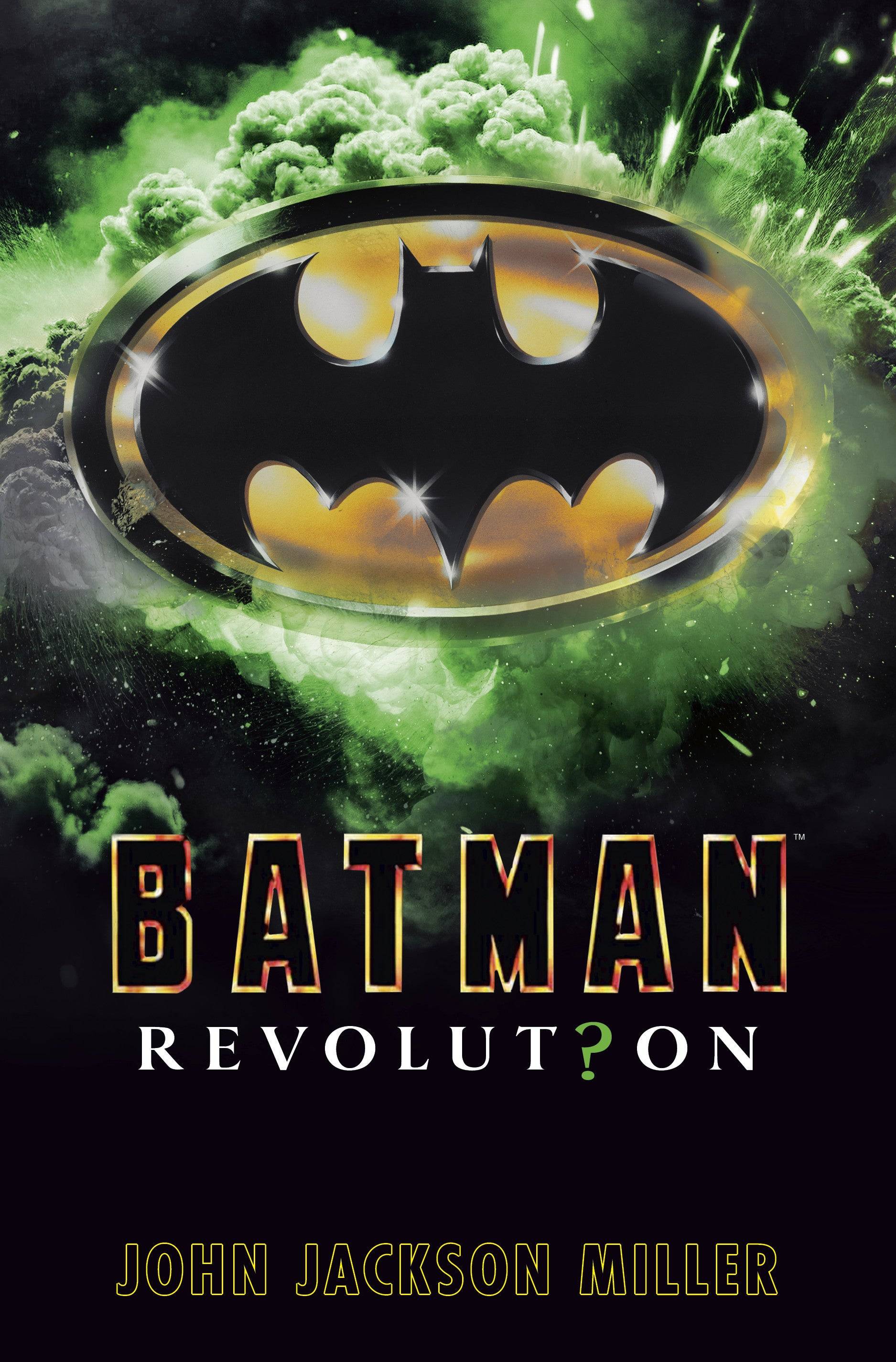 Batman: Revolução - Arte da capa oficial