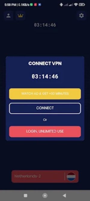 IRSPEEDY VPN Fast & Private Captura de tela 1