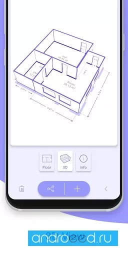 AR Plan 3D - Линейка, Рулетка Скриншот 3