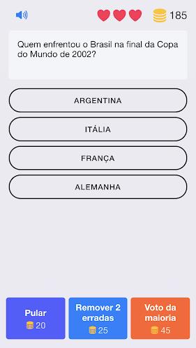 Quiz de Futebol - Times Quiz d Screenshot 1