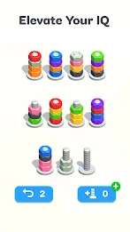 Nuts & Bolts, Color Screw Sort Ảnh chụp màn hình 3