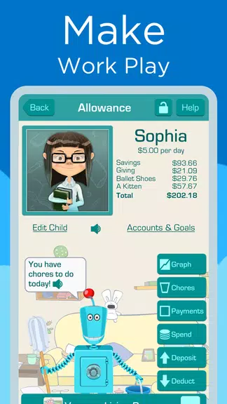 Chores & Allowance Bot スクリーンショット 2