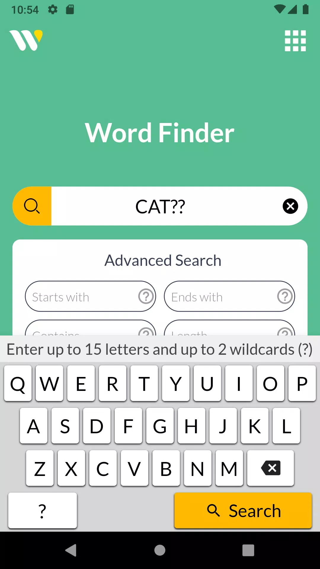 Wordfinder by WordTips Capture d'écran 2