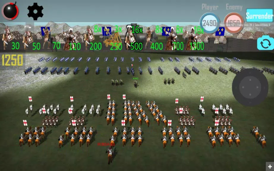 MEDIEVAL WARS: FRENCH ENGLISH Tangkapan skrin 2