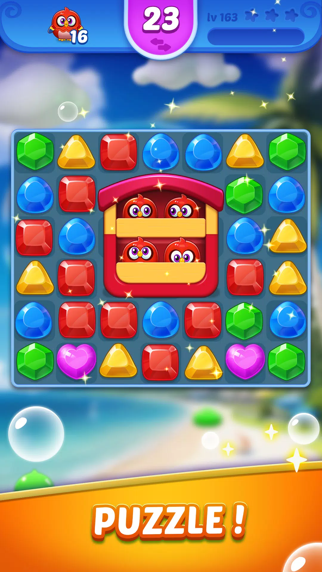 Jewel Blast Time - Match 3 스크린샷 3