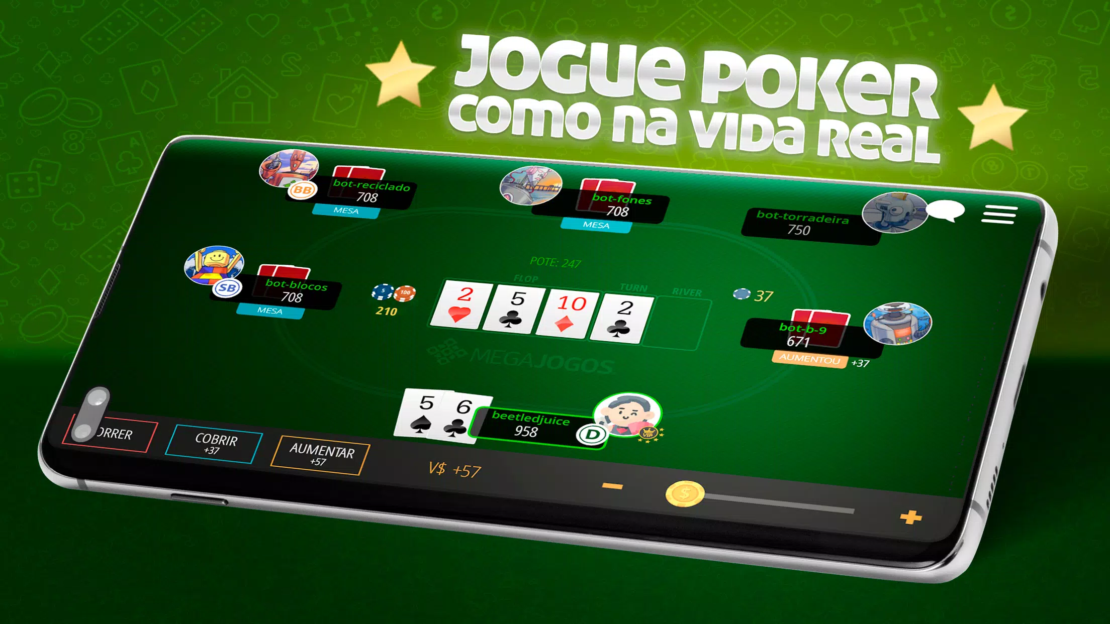 Poker Texas Hold'em Online Capture d'écran 2